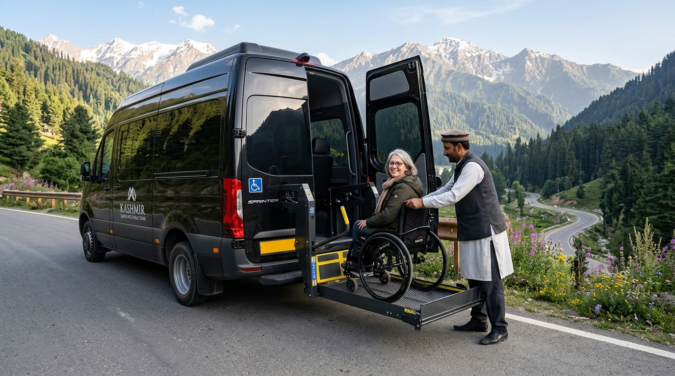 Inclusive Van with Hydraulic Lift